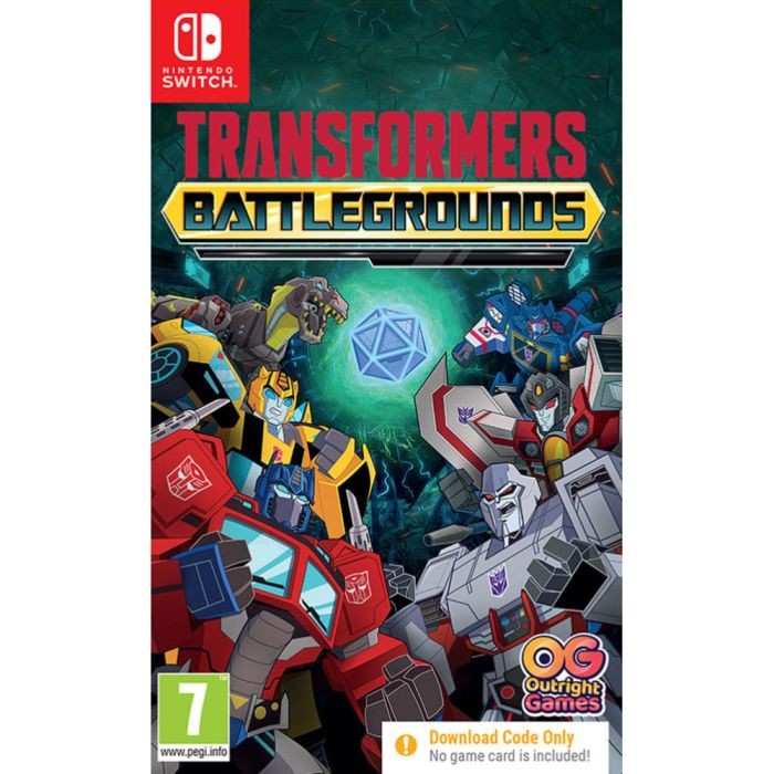 Transformers Battlegrounds Switch (PAL)