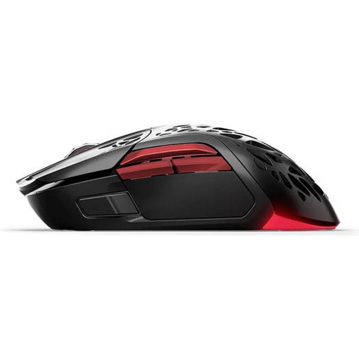 SteelSeries Aerox 5 Wireless Diablo IV Edition Lightweight 76g Gaming Mouse, 18000 CPI, TrueMove Air Optical Sensor, Water Resistant, 180+ Hour Battery Life, Free in-Game Item, PC/MAC, Black