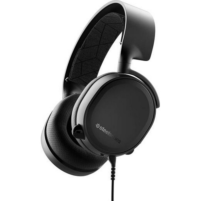 SteelSeries Arctis 3 (2019 Edition) All-Platform Gaming Headset for PC, PlayStation 4, Xbox One, Nintendo Switch, VR, Android, and iOS - Black