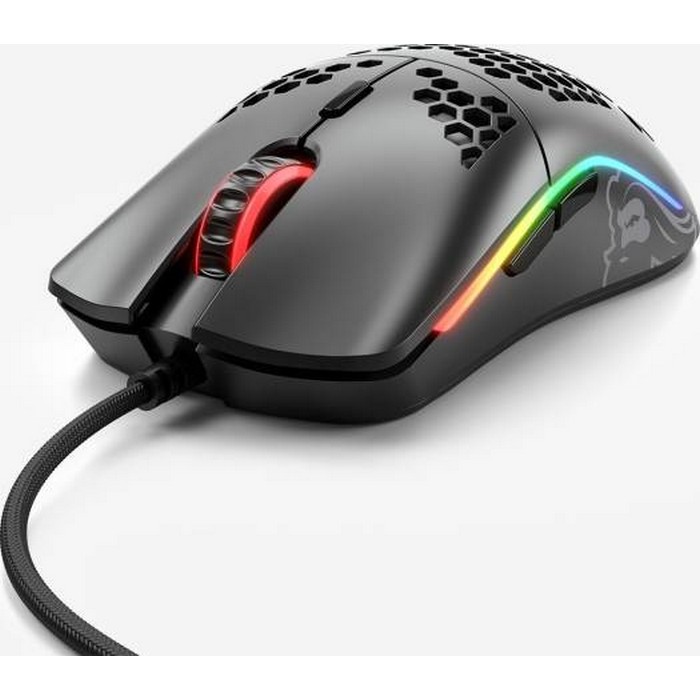 Gaming Mouse Model O, DPI Indicator, Pixart 3360 Sensor, Matte Black