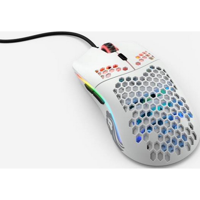 Glorious Gaming Mouse Model O, DPI Indicator, Pixart 3360 Sensor, Matte White