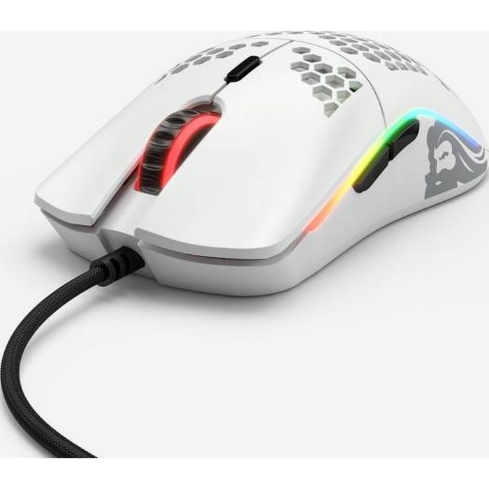 Glorious Gaming Mouse Model O, DPI Indicator, Pixart 3360 Sensor, Matte White