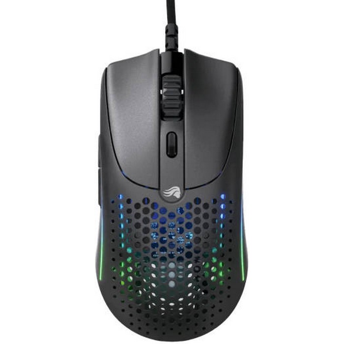 Glorious Model O2 Wired RGB Gaming Mouse, Ultralight 59-gram Weight,  26,000 DPI BAMF 2.0 Sensor, Crisp Switches Rated for 80M Clicks, RGB Lighting, G-Skates Mouse Feet, Black