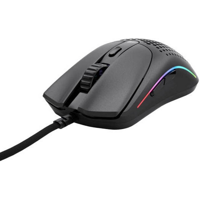 Glorious Model O2 Wired RGB Gaming Mouse, Ultralight 59-gram Weight,  26,000 DPI BAMF 2.0 Sensor, Crisp Switches Rated for 80M Clicks, RGB Lighting, G-Skates Mouse Feet, Black