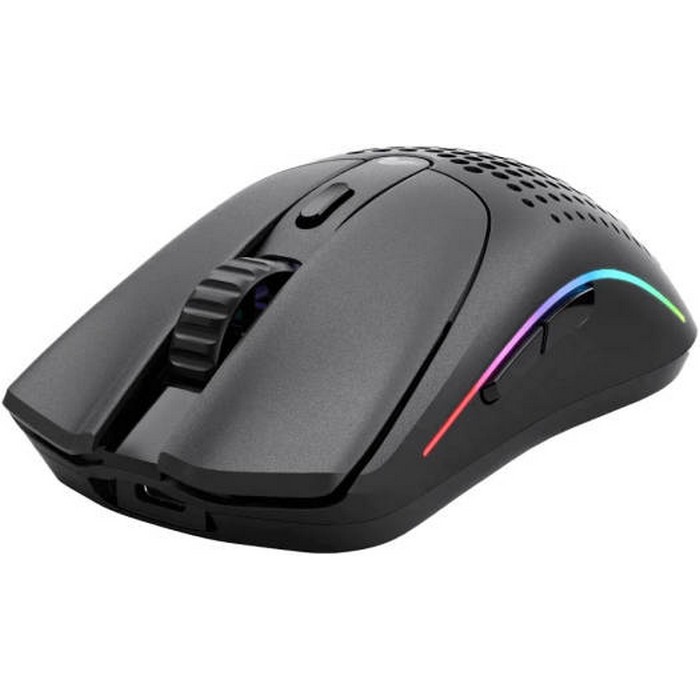 Glorious Model O 2 Wireless RGB Gaming Mouse, Ultralight 68-gram Weight, 26,000 DPI BAMF 2.0 Sensor, Hybrid 2.4 Ghz / BT, 210-hour Max Battery Life, Vibrant RGB Lighting, Black